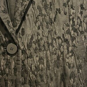 Eileen Fisher Textured Black Blazer